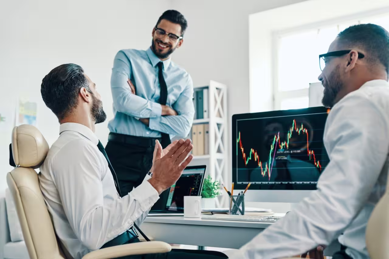 KlarLogik trading interface illustration